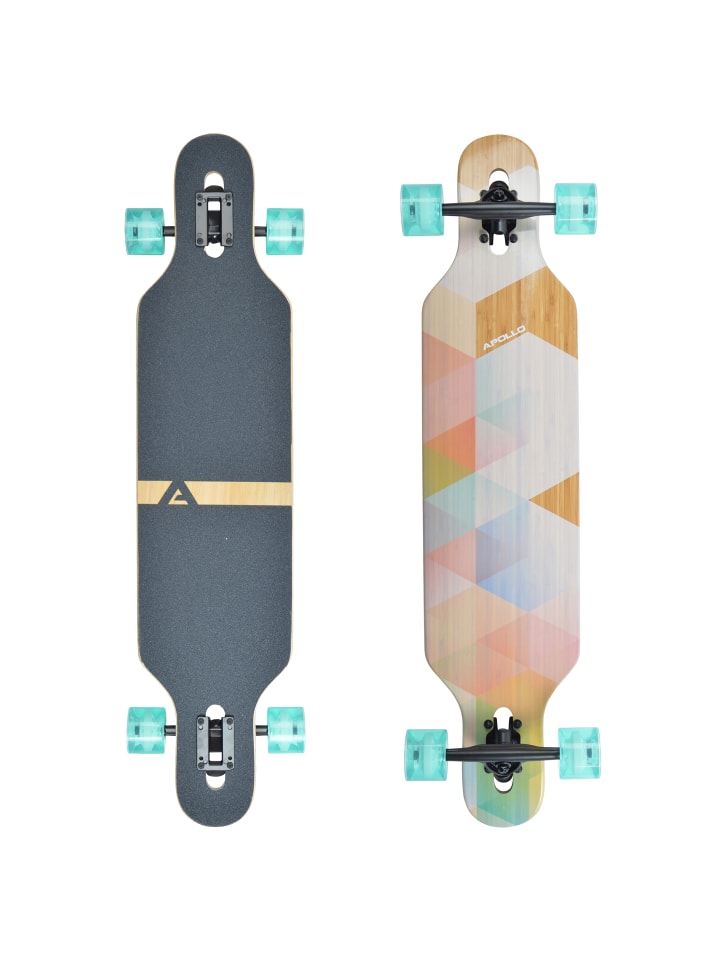 

Apollo Лонгборд Twin Tip "Nauro" в цвете дерево/пастель