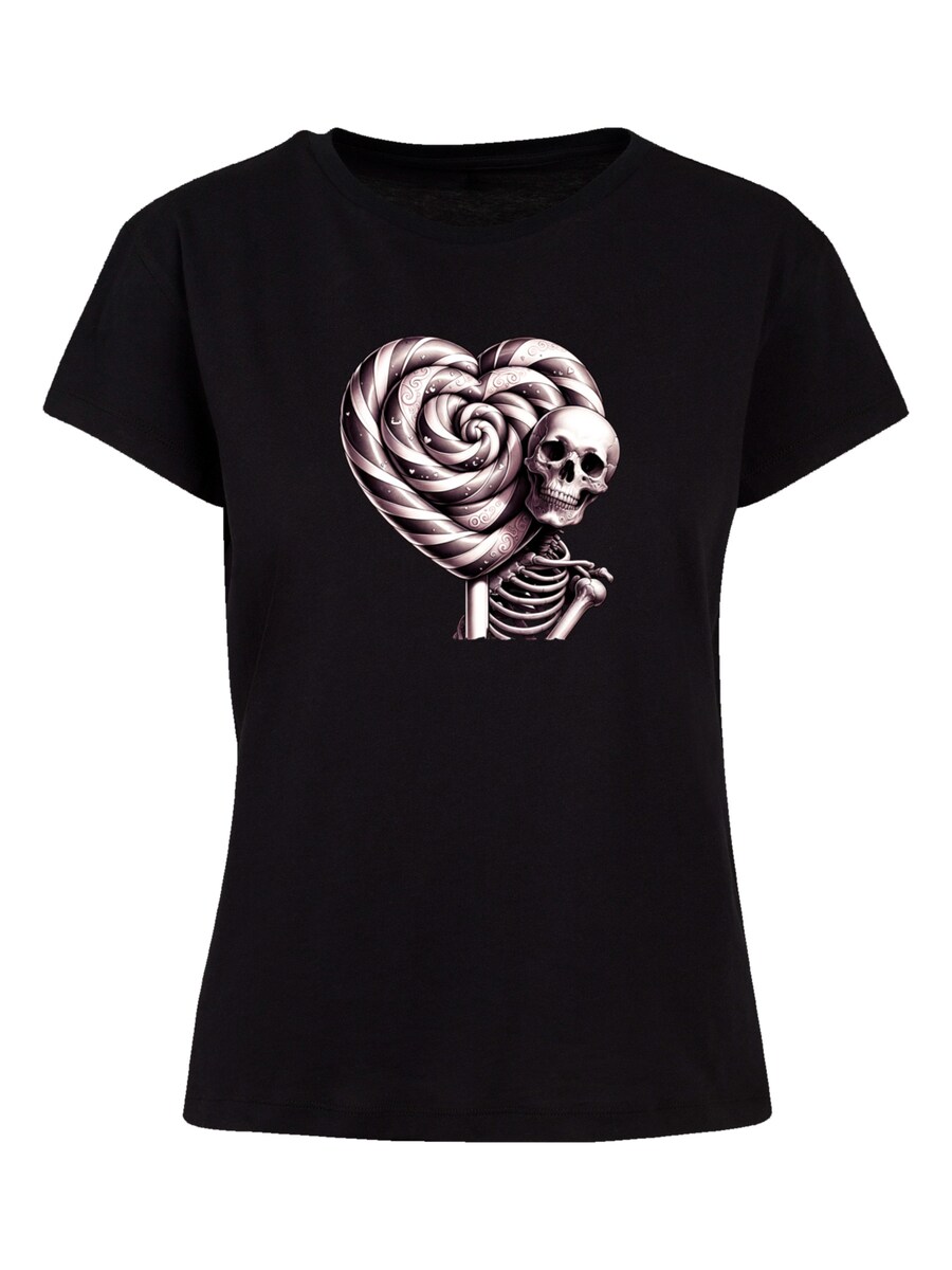 

Футболка F4NT4STIC SГјГџe SГјГџigkeiten Herzform Liebe, Black