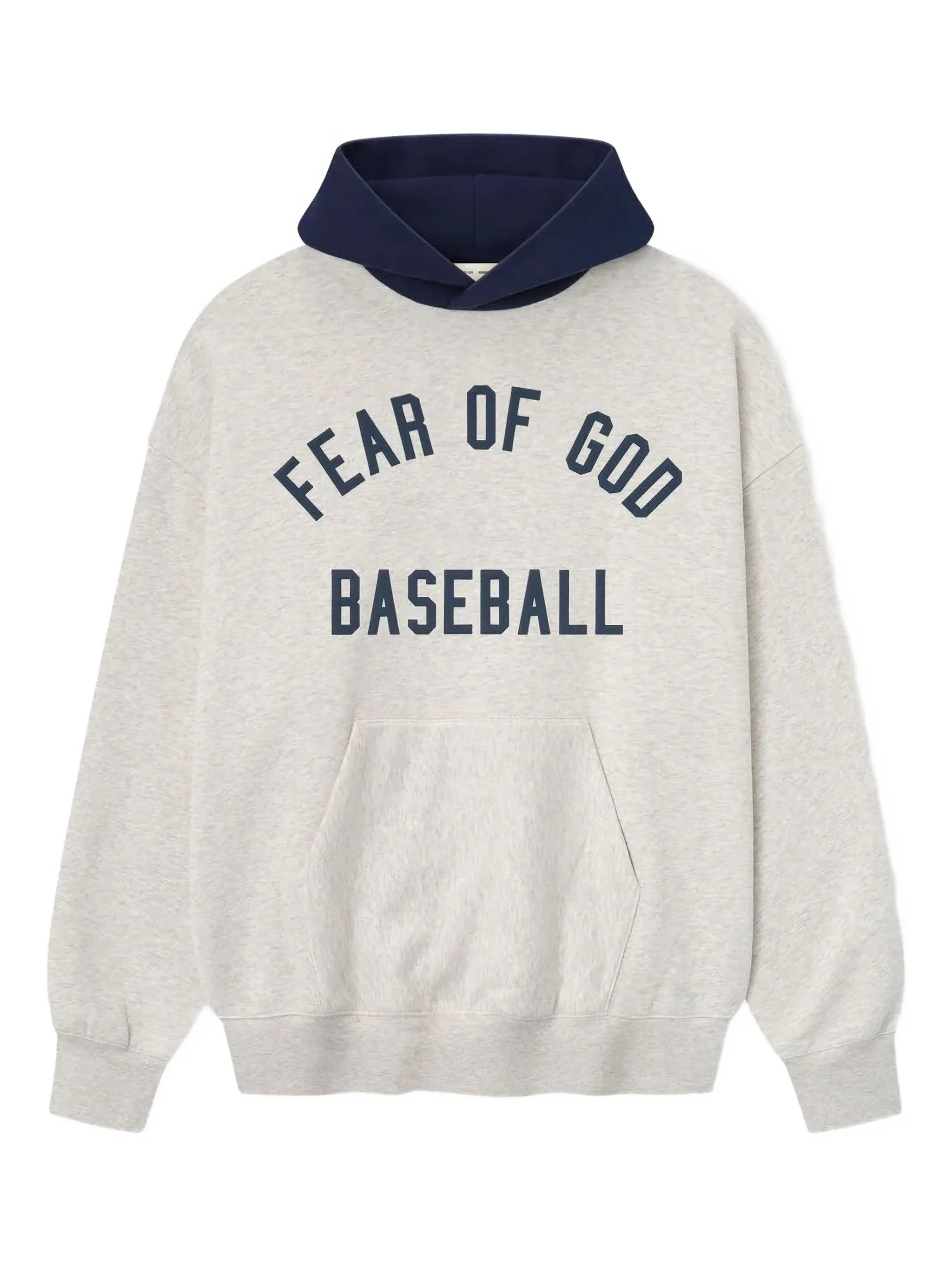

Худи с логотипом из коллаборации с MLB Fear Of God Essentials, серый