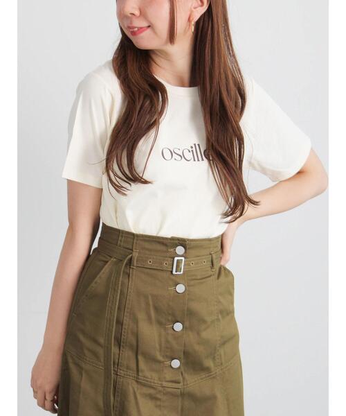 

Футболка с бархатным принтом и логотипом Te chichi, бежевый