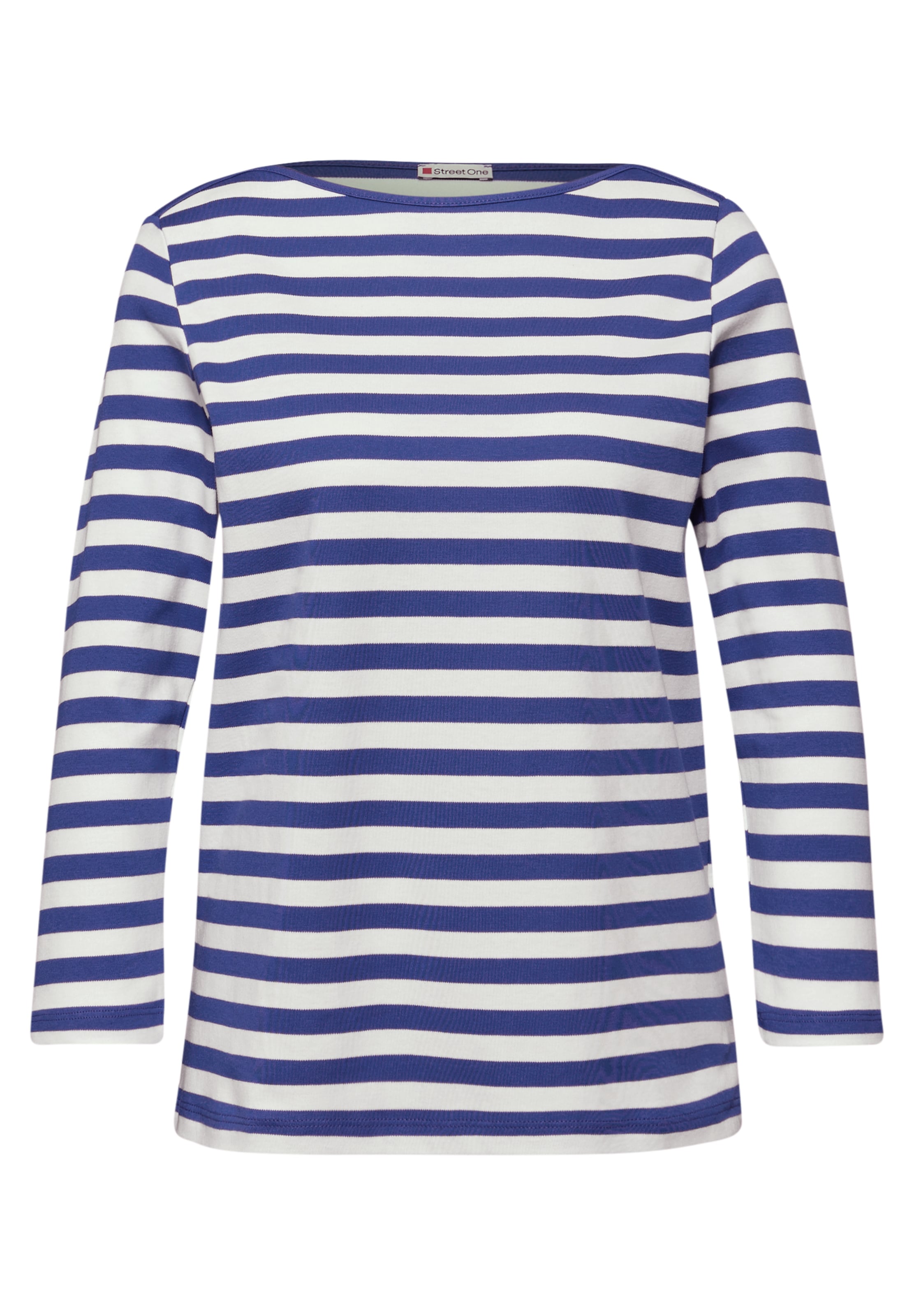 

STREET ONE Лонгслив в темно-синем цвете
