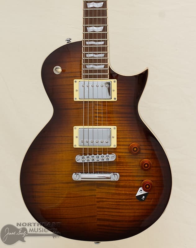

Электрогитара ESP/LTD EC-256FM Electric Guitar in Dark Brown Sunburst