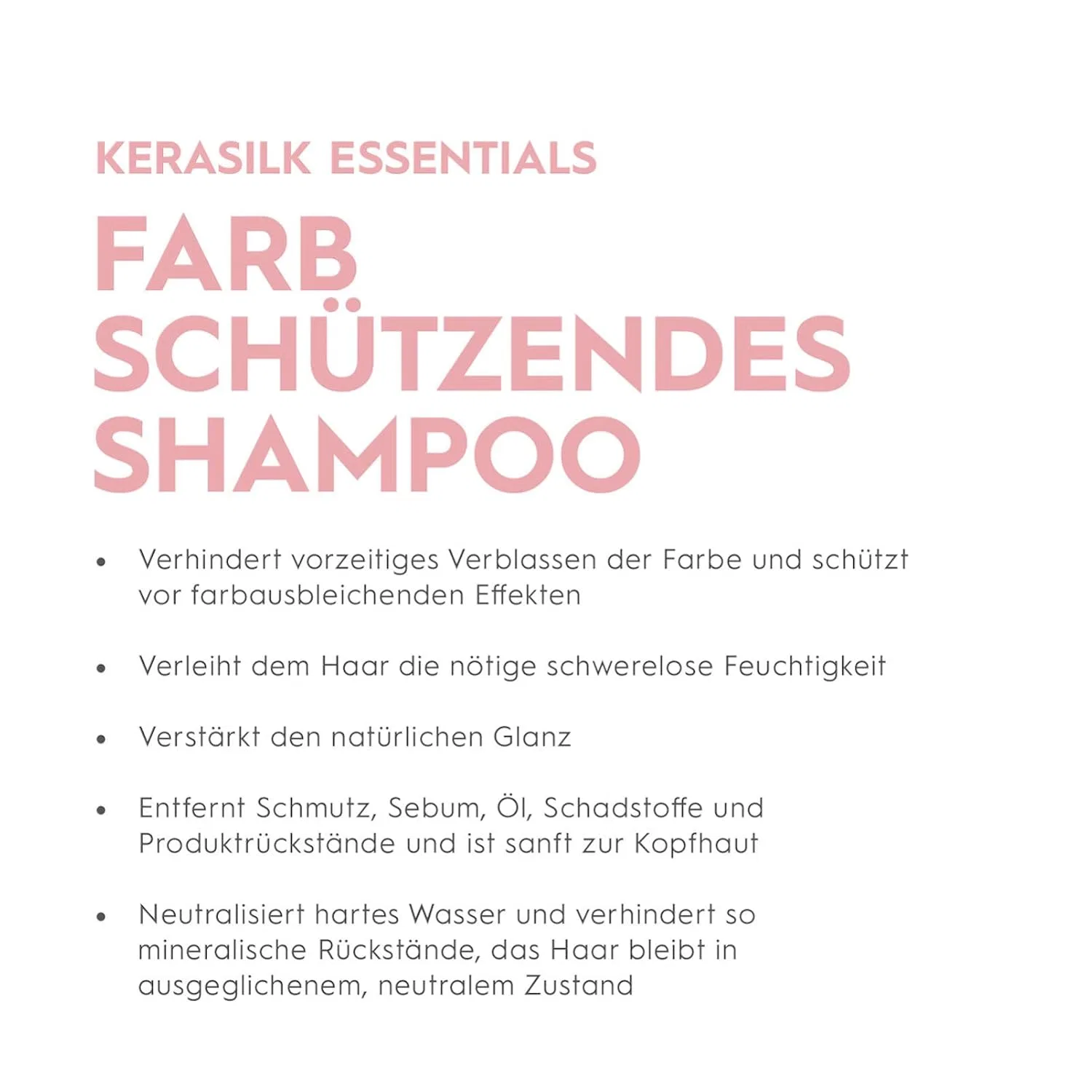 Шампунь для окрашенных волос Kerasilk Essential Colour-Protecting, 750 мл Kerasilk — фото 2