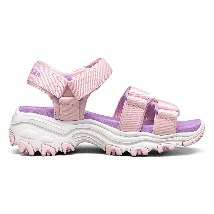 Сандалии детские серии D"LITES GS Фиолетовый/Розовый Skechers — фото 2