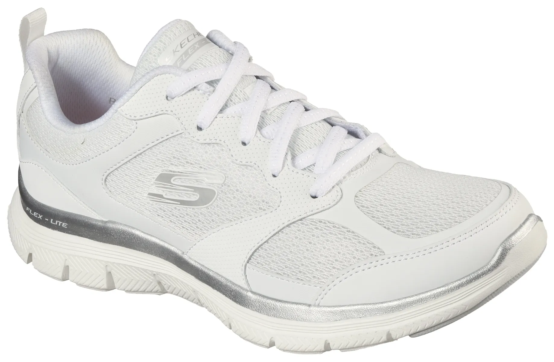 

Кроссовки Skechers "FLEX APPEAL 4.0 - ACTIVE FLOW", с удобной стелькой, повседневная обувь, полуботинки, туфли на шнуровке, белый