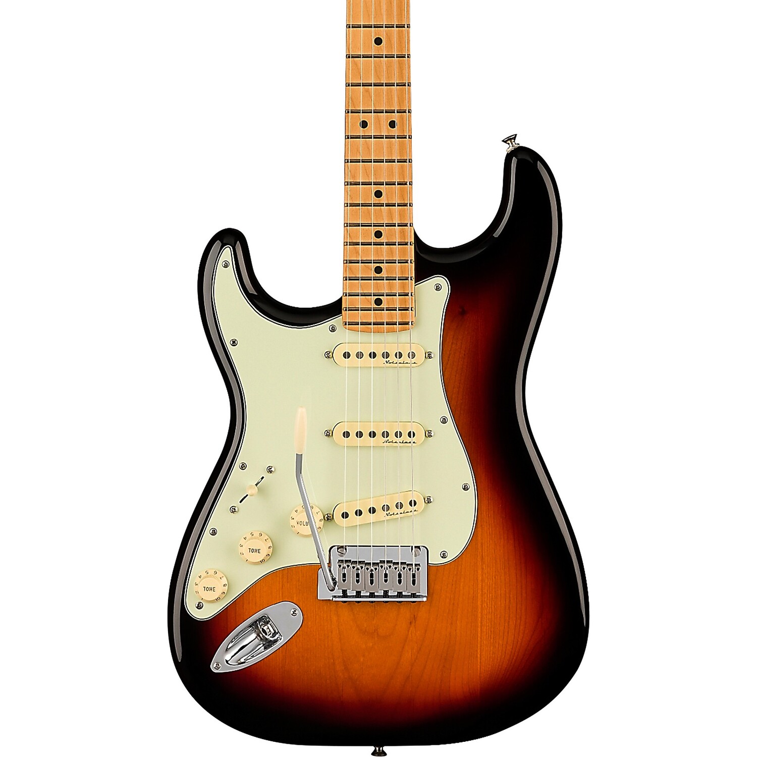 

Fender Player Plus Stratocaster Кленовый гриф Леворукая электрогитара 3 цвета Sunburst