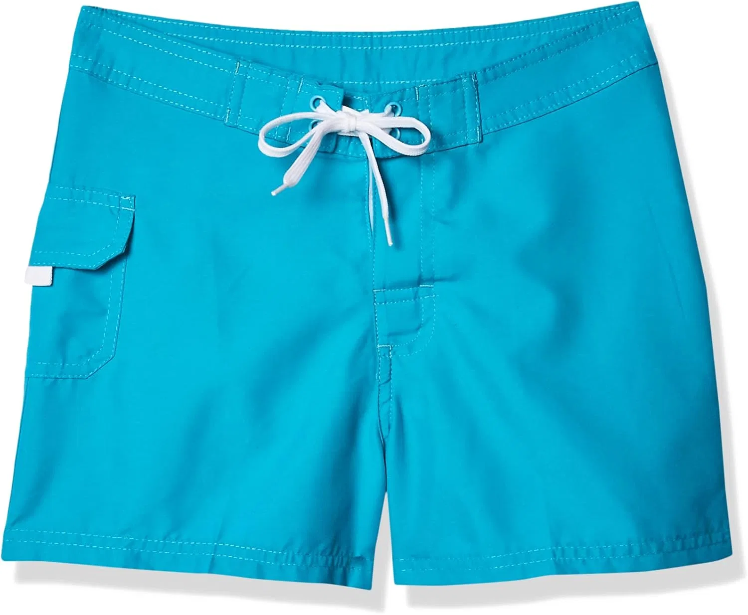 Пляжные шорты Kanu Surf Girls Sassy UPF 50+ с быстросохнущей защитой от ультрафиолета, Sassy Aqua Solid