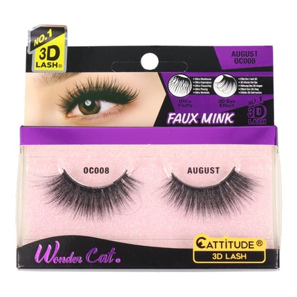 

Wonder Cat Lash August - накладные ресницы Ebin New York