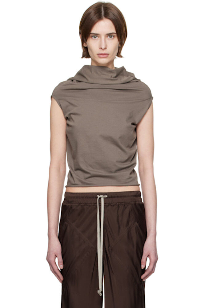 

Футболка серая Hollywood Jersey Shroud Rick Owens