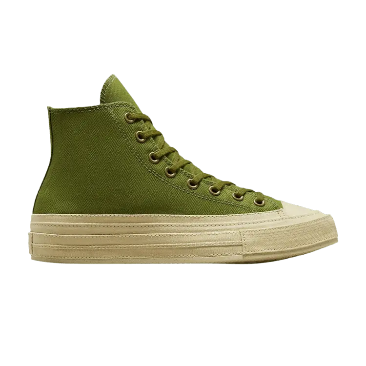 

Кроссовки Converse Chuck 70 High 'Herringbone', зеленый