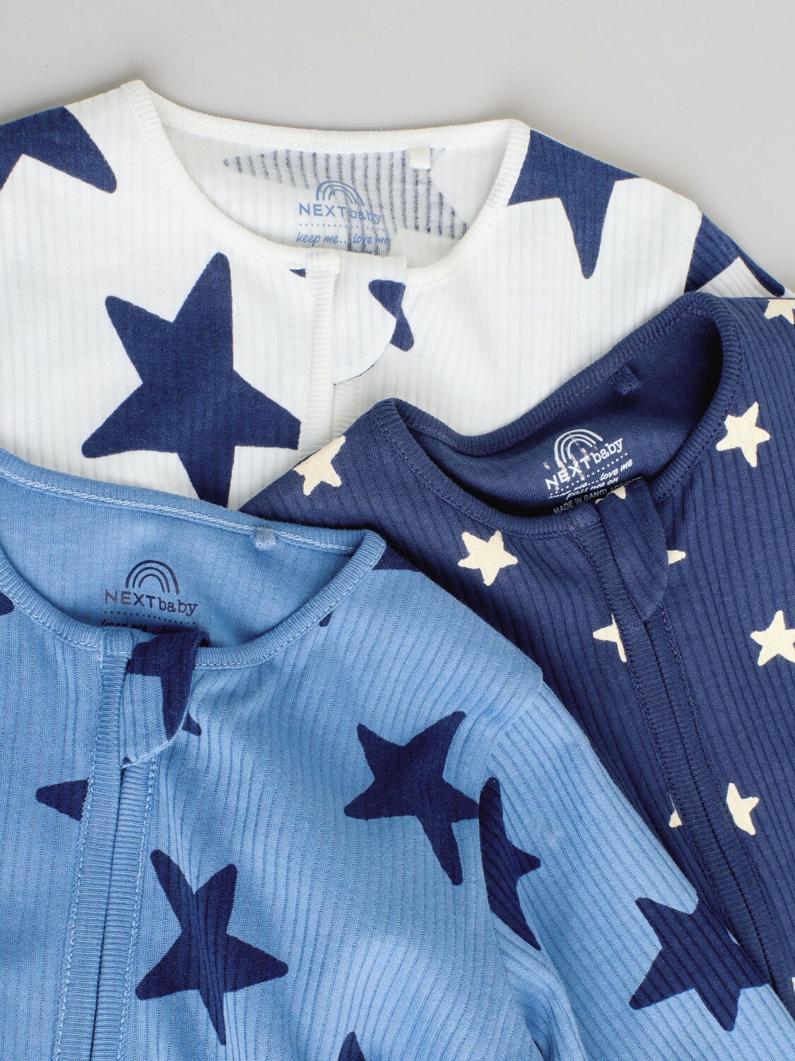 Next Пижама в цветах Navy, Royal Blue, White — фото 4