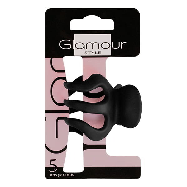 

Заколка для волос Glamour, маленькая, черная