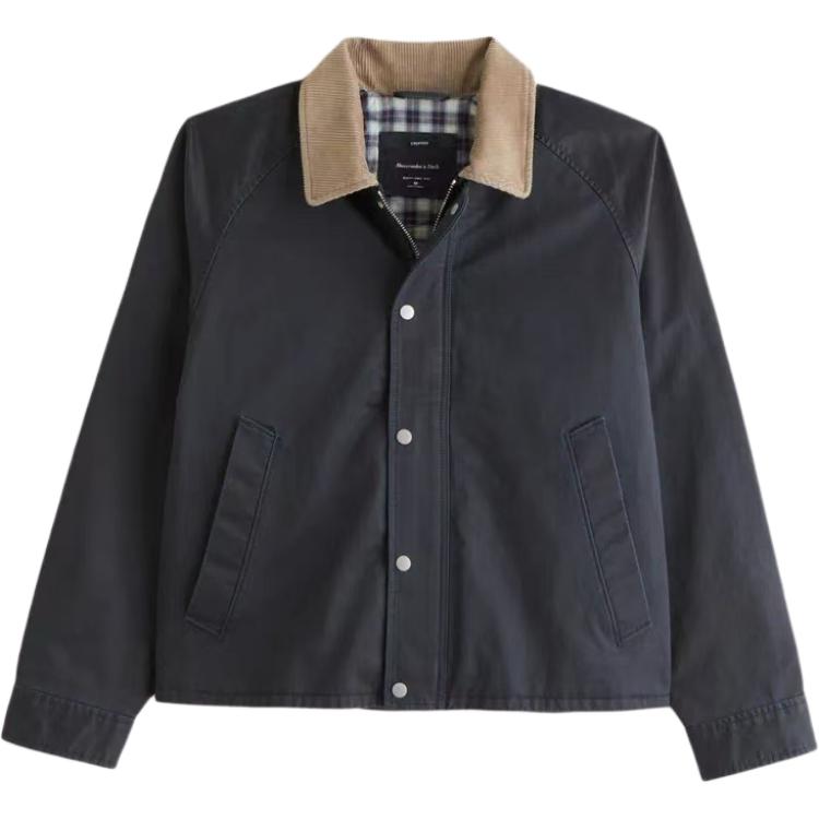 

Abercrombie＆Fitch Куртка мужская, Navy Blue