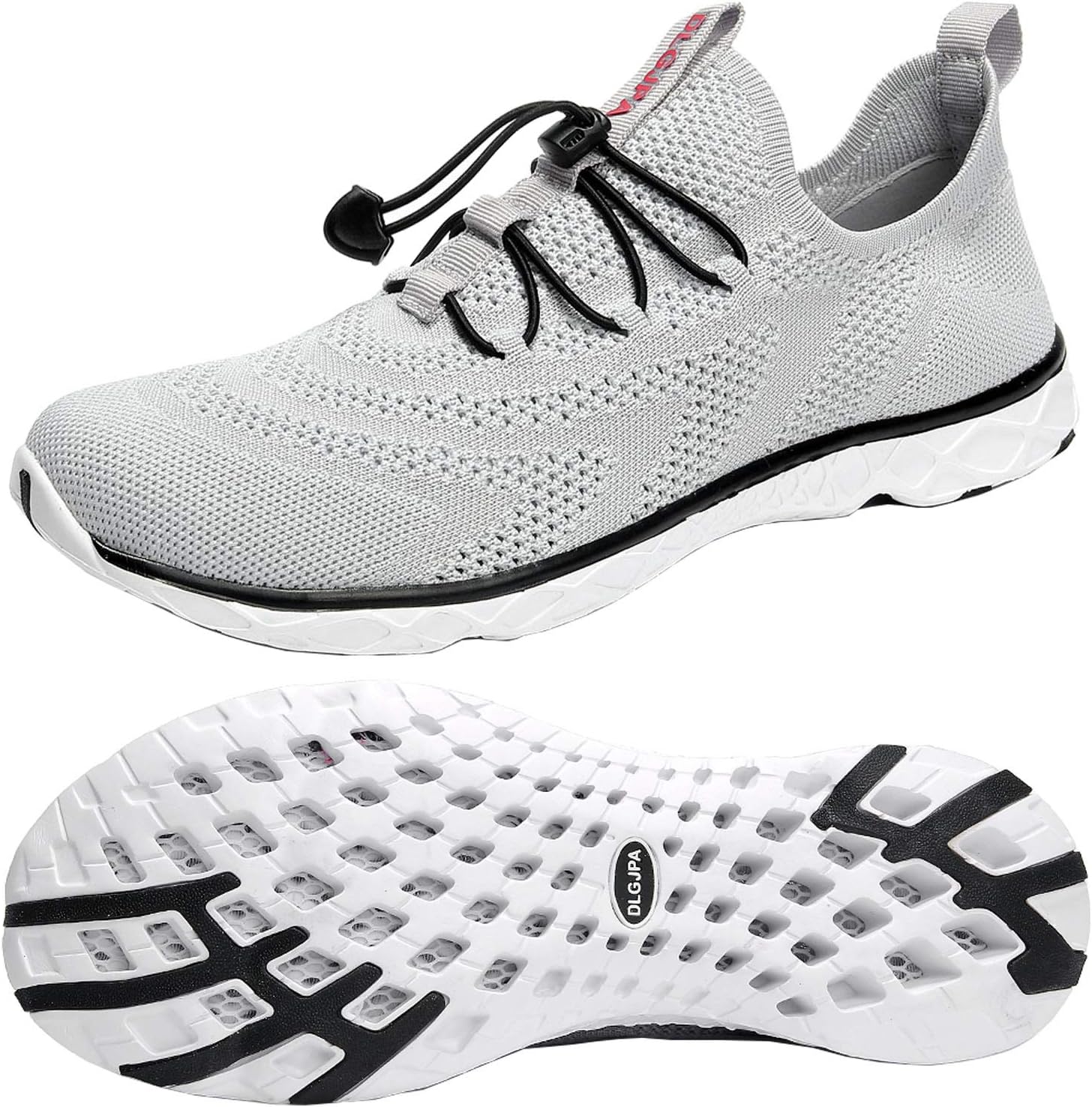 

Мужские легкие водные кроссовки DLGJPA для спорта и прогулок, с быстрым высыханием, светло-серый