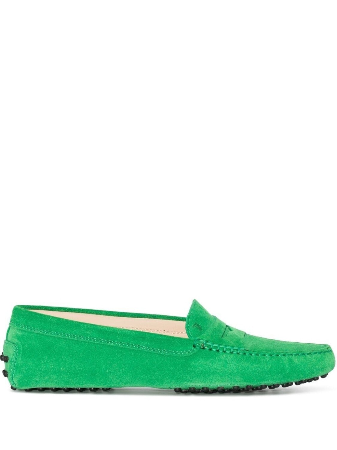 

Tod's лоферы с миндалевидным носком, зеленый