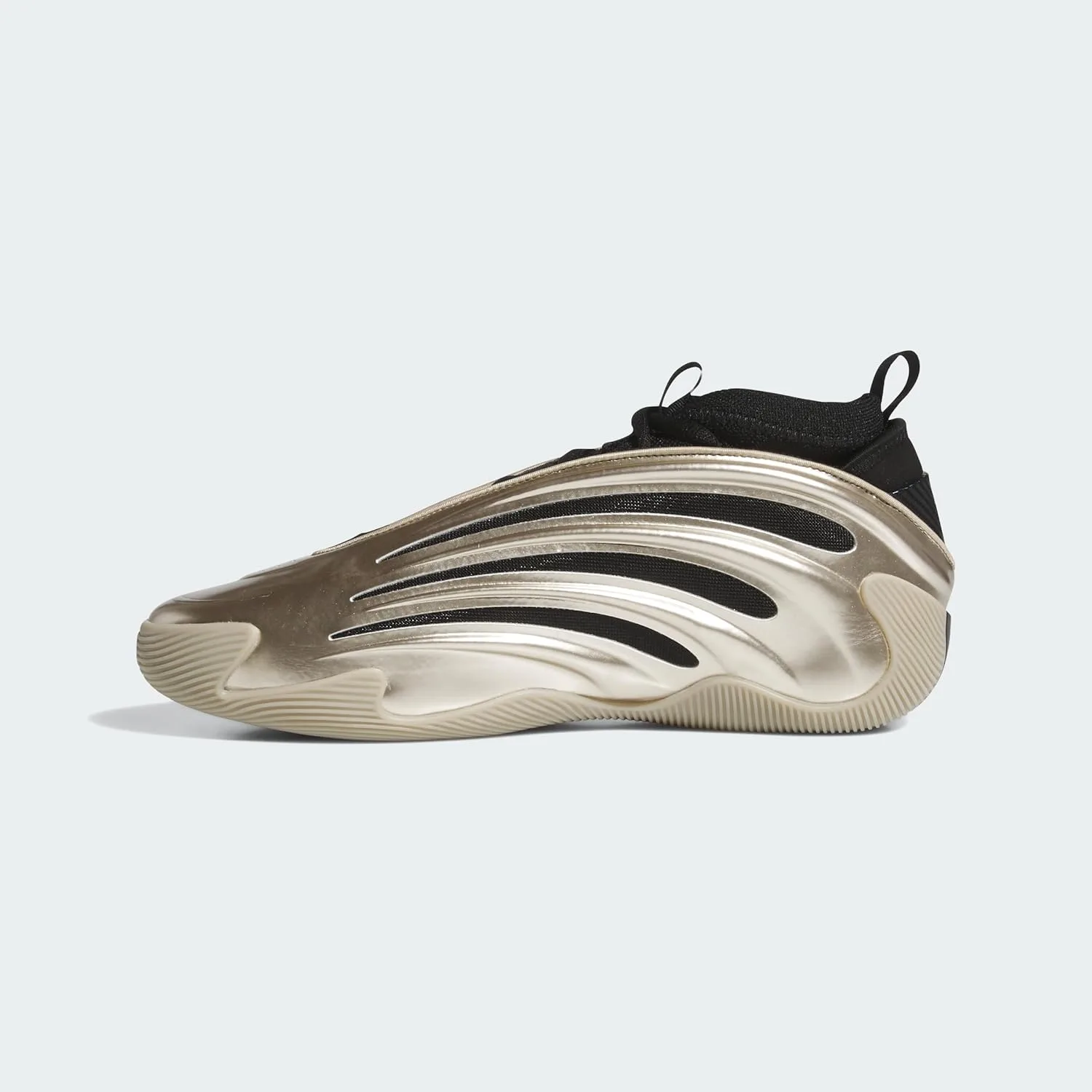 Мужские кроссовки Adidas Performance Harden Volume 9 Cyber Metallic, серый — фото 2