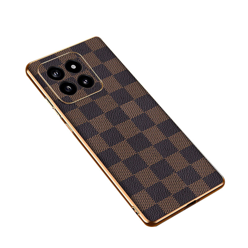

Чехол для телефона Baohuguang Bao Huguang, Coffee grid|Single-shell electroplated checkered|Feel super good