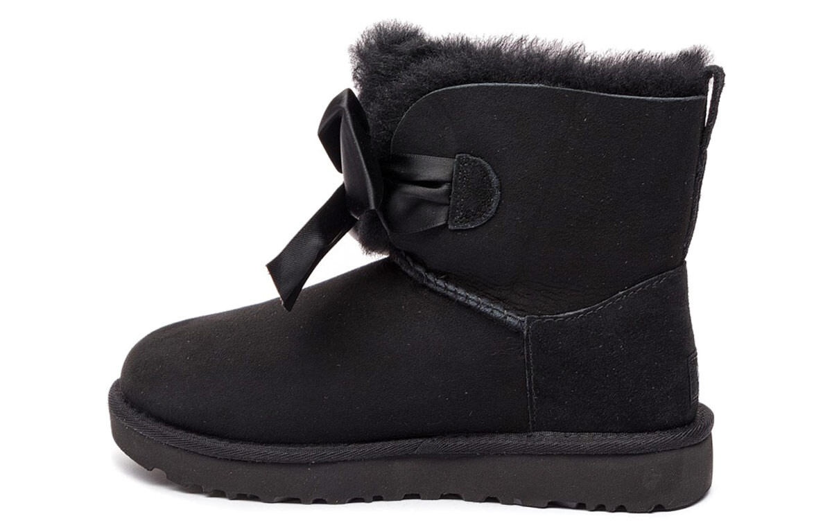 Угги женские UGG Gita Bow Mini, черный