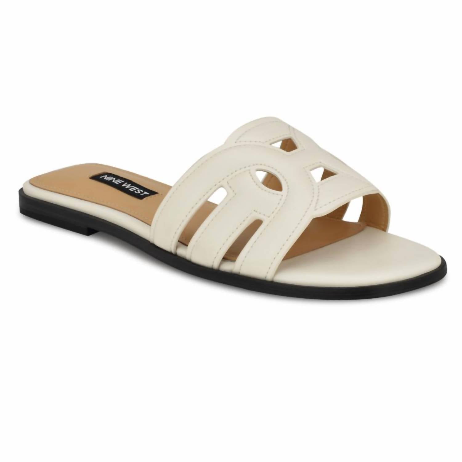 Женские сандалии Geena 3 в белом цвете Nine West