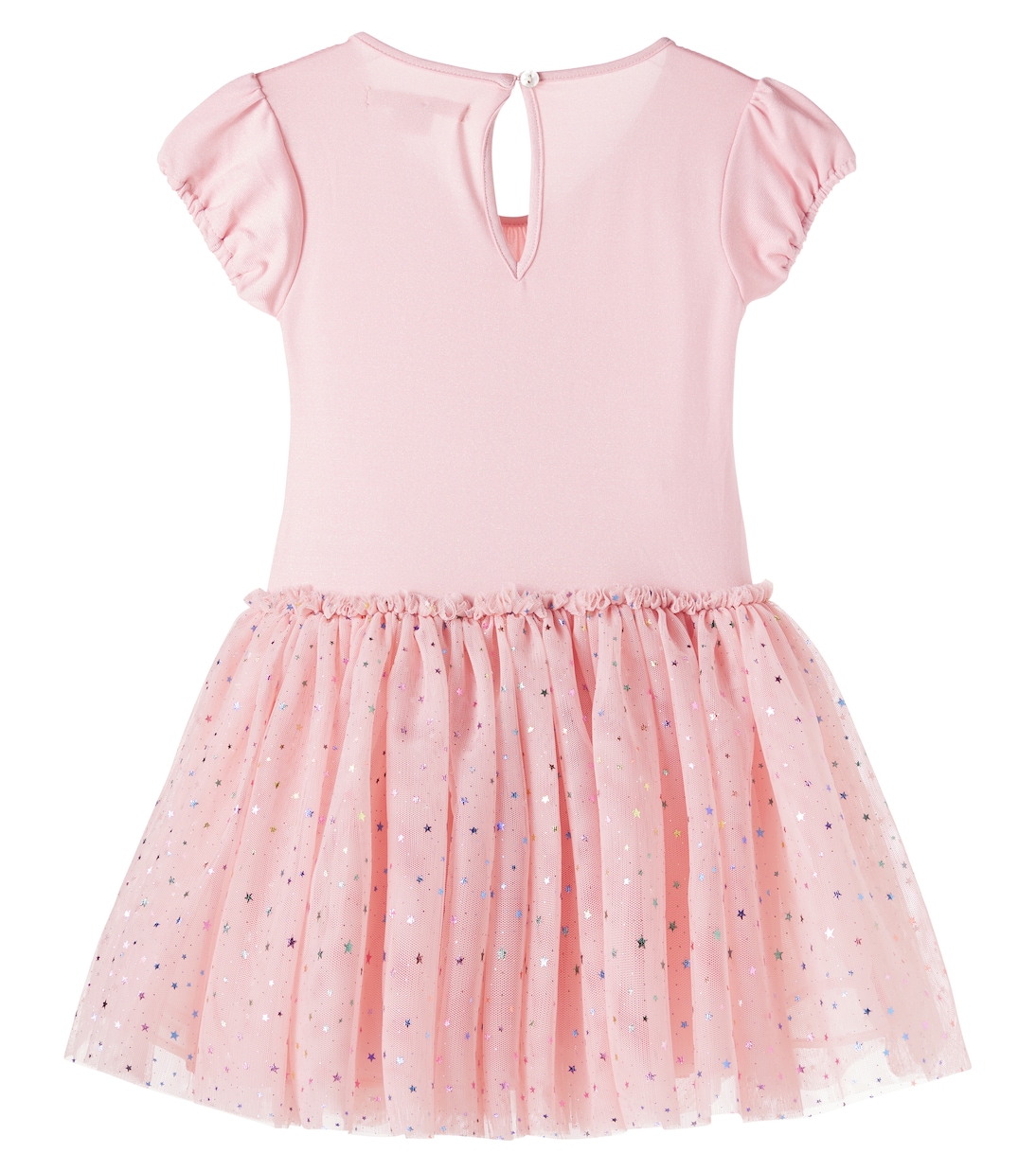 Ада Фея Балерина платье из джерси и тюля Konges Sløjd, Fairy Etoile Holographic Pink — фото 4