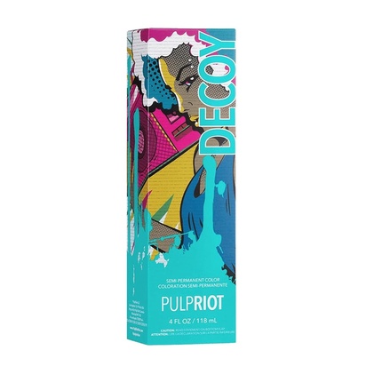 

Полуперманентная краска для волос Neopop Decoy 4 унции Pulp Riot
