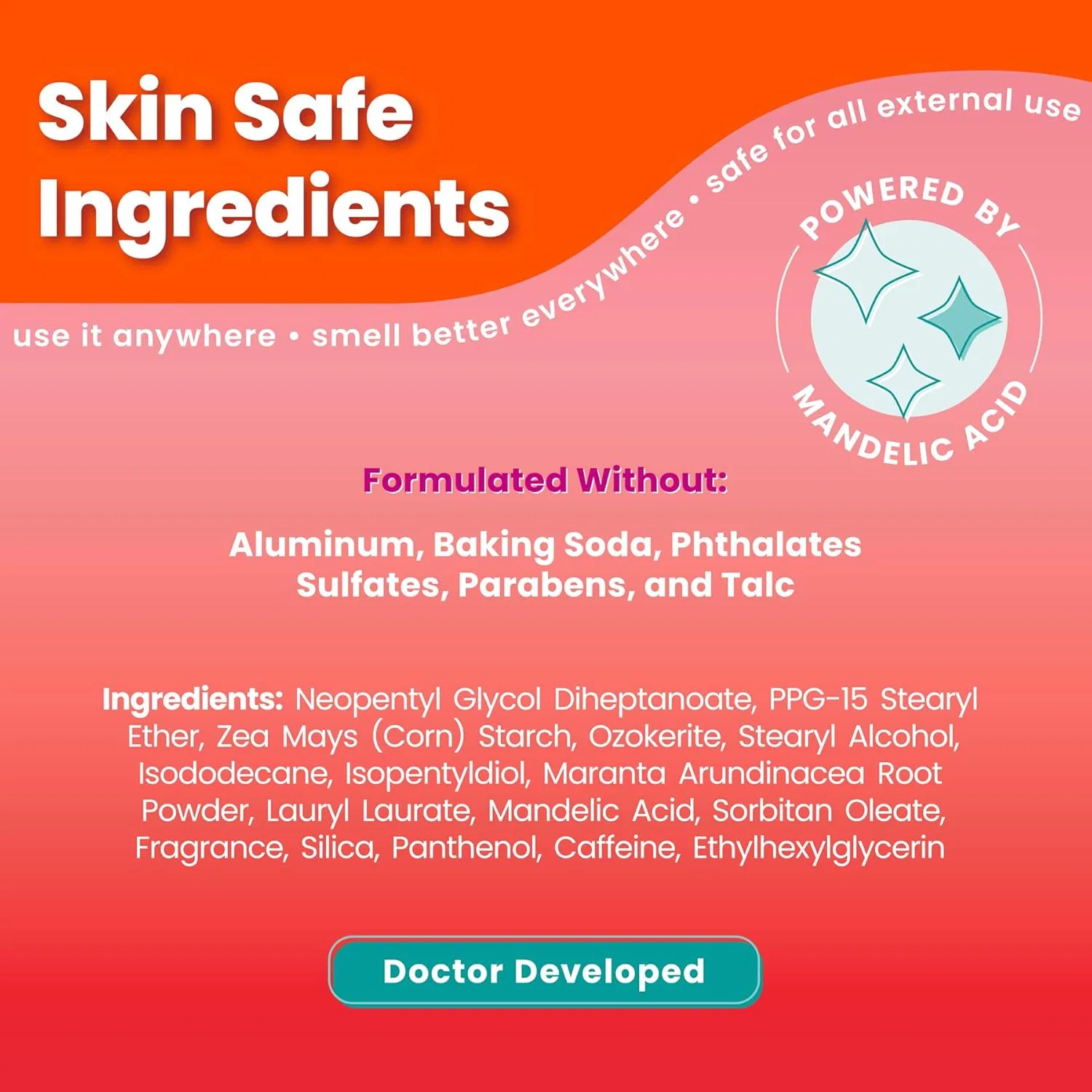 Дезодорант-стик для тела «Full Body Deodorant Soft Firm Pen» от Lume Lume — фото 2