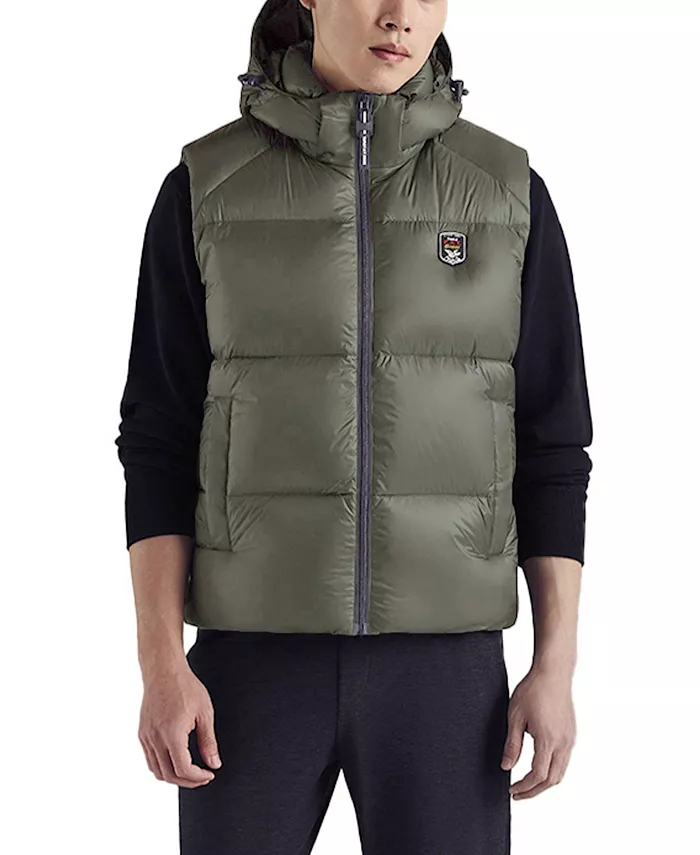 

Пуховая жилетка Big & Tall Jacobsen Puffer Down Triple F.A.T. Goose, зеленый