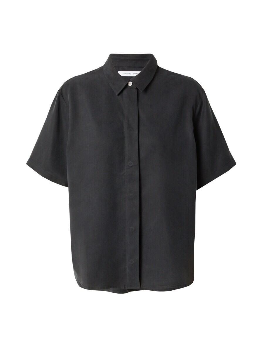 

Блузка с коротким рукавом Samsøe Samsøe Blouse MINA, черный