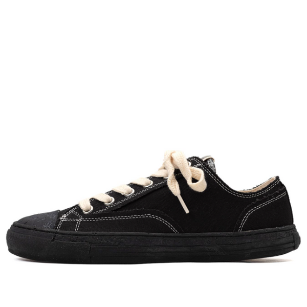 

Кроссовки past sole 6 - hole canvas low-top sneaker Maison Mihara Yasuhiro, черный