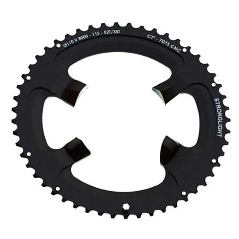 

Звездочка Stronglight Shimano 110 BCD 51t, черный