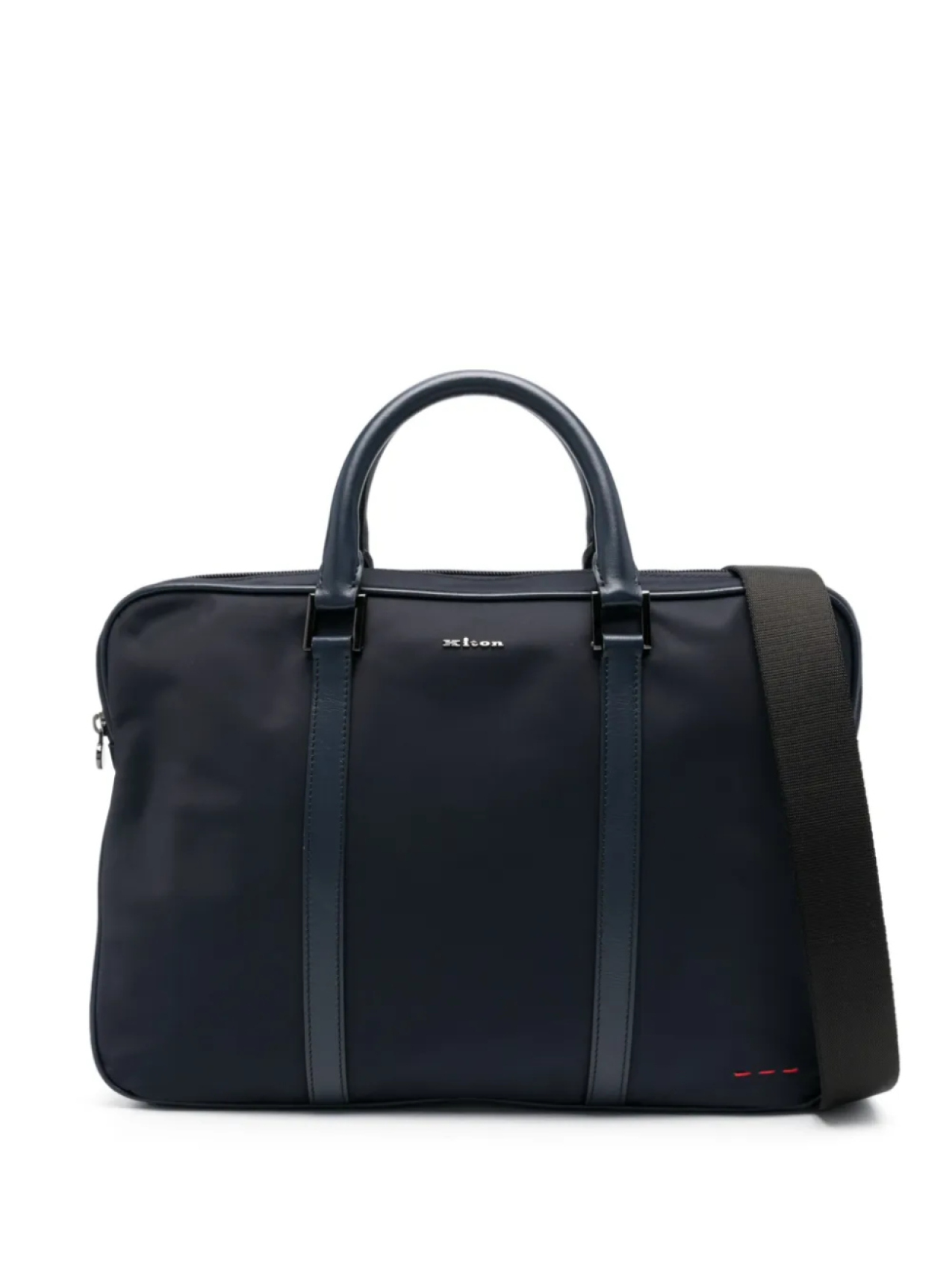 

Kiton портфель с логотипом, синий