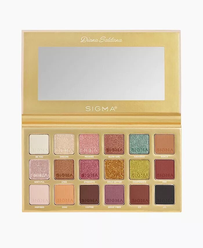 

Палитра теней для век X Diana Saldana Sigma Beauty, цвет Multi