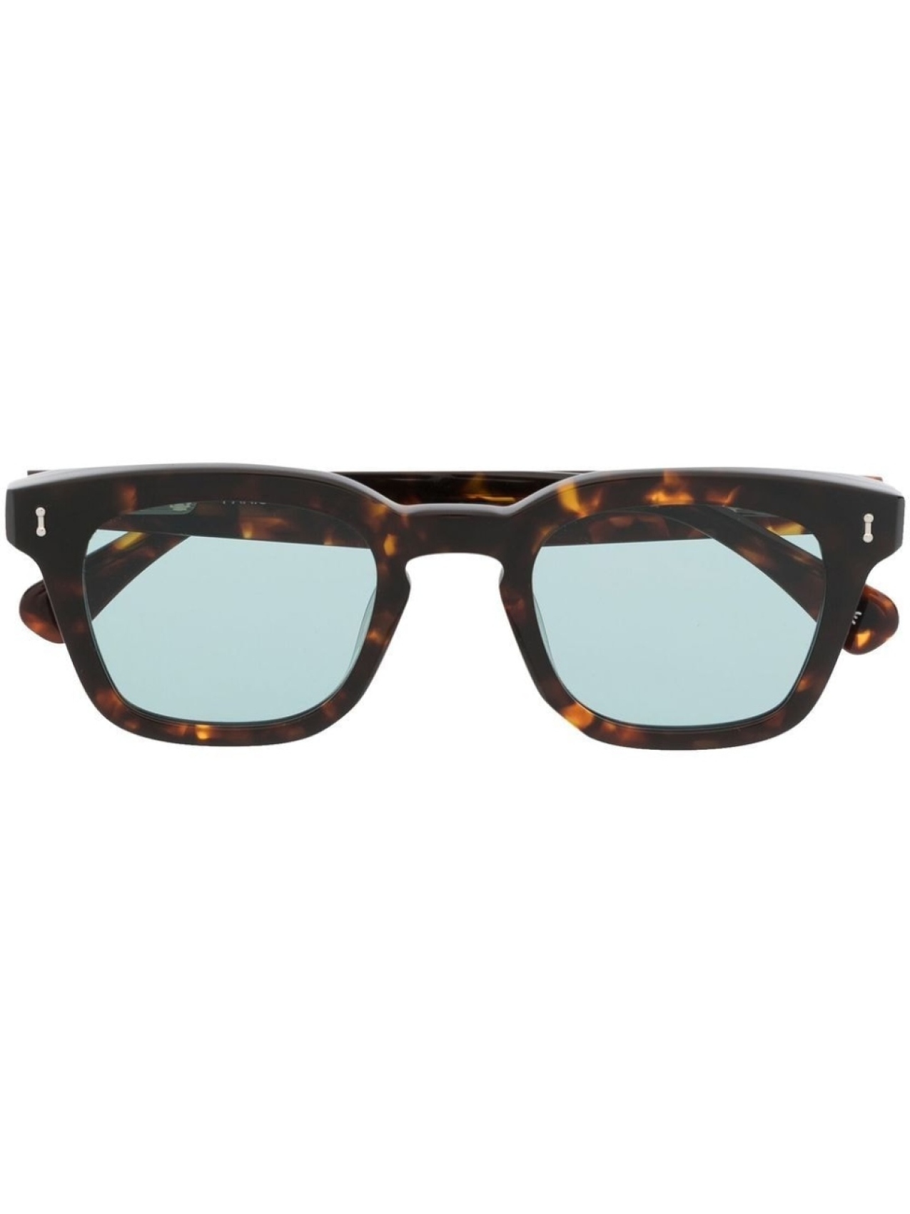 

Peter & May Walk tortoiseshell-effect square-frame sunglasses, коричневый