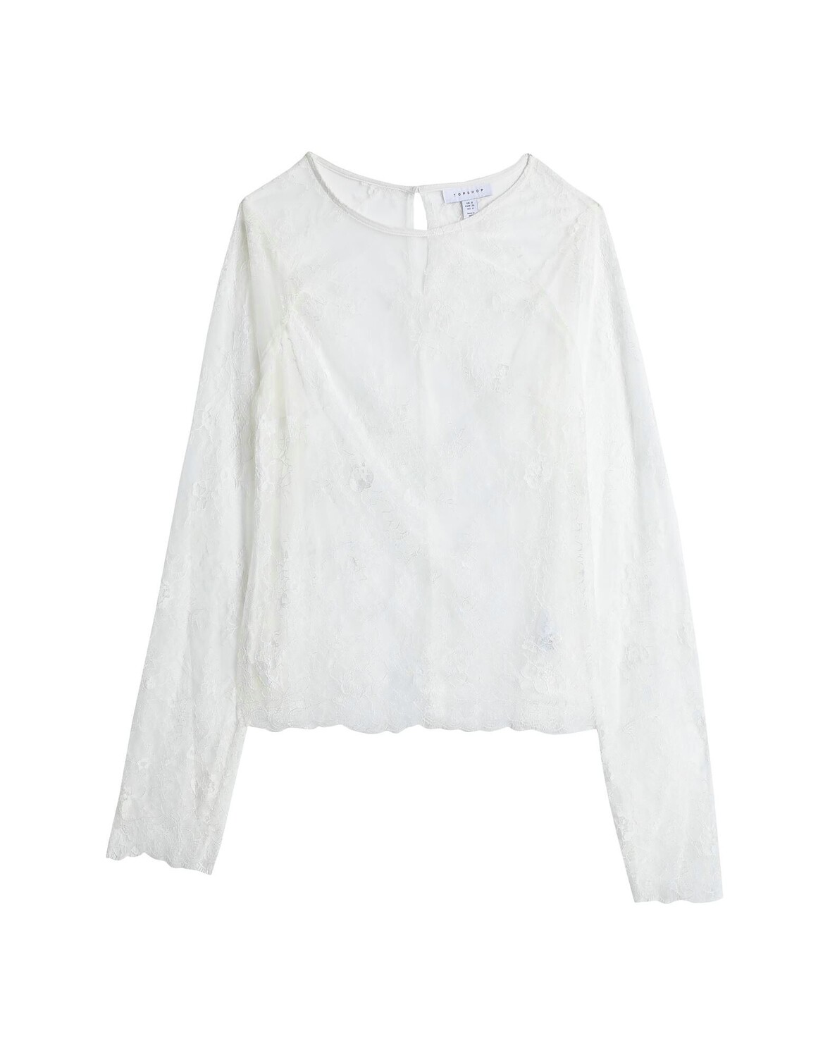 

Топ Topshop, белый