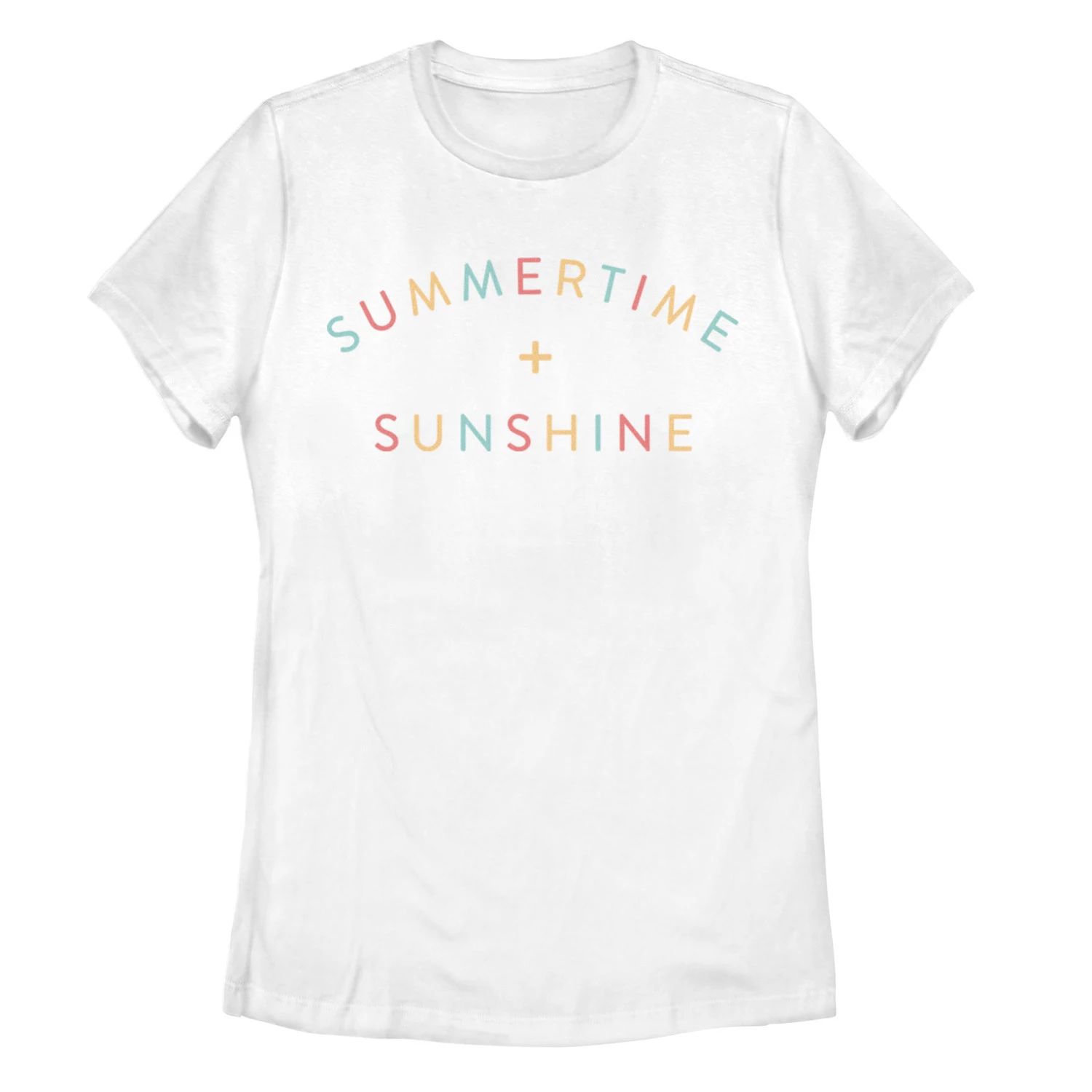 

Футболка с рисунком «Summertime + Sunshine» для юниоров