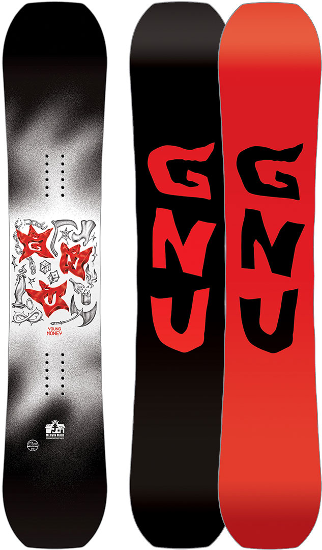 

Gnu Сноуборд Young money 135