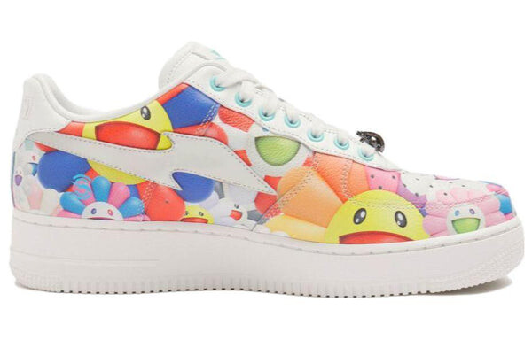 Кроссовки x rtfkt x takashi murakami air force 1 low 'murakami drip' Nike, мультиколор — фото 2