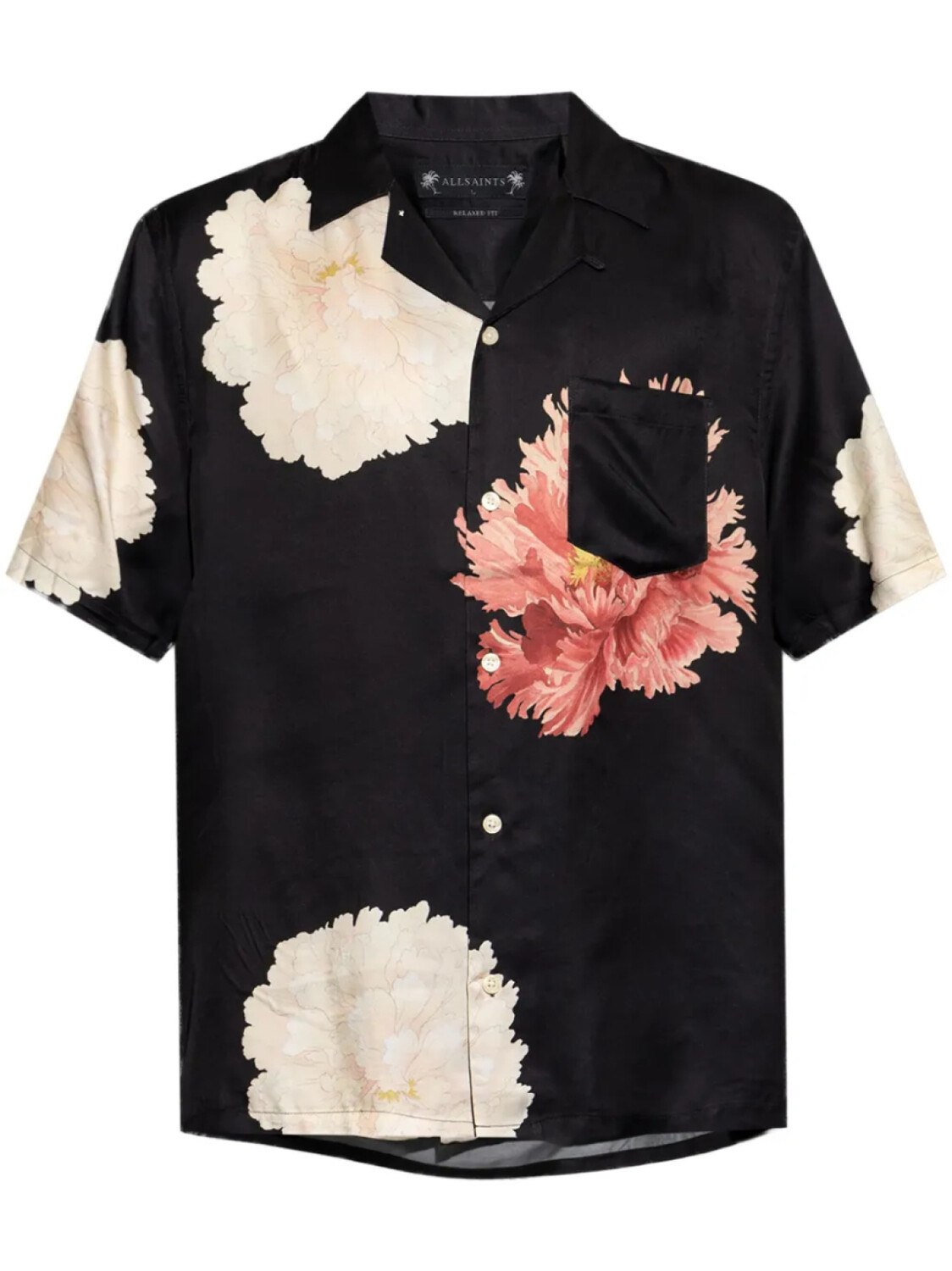 

Рубашка AllSaints Fleur, черный