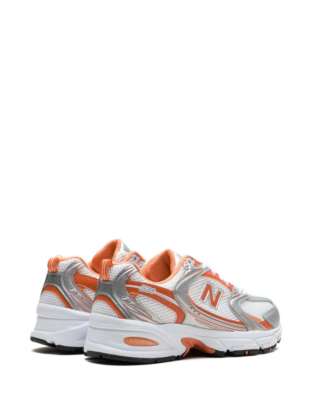Кроссовки 530 Reflection/Silver Metallic/Infield Clay NEW BALANCE, белый — фото 3