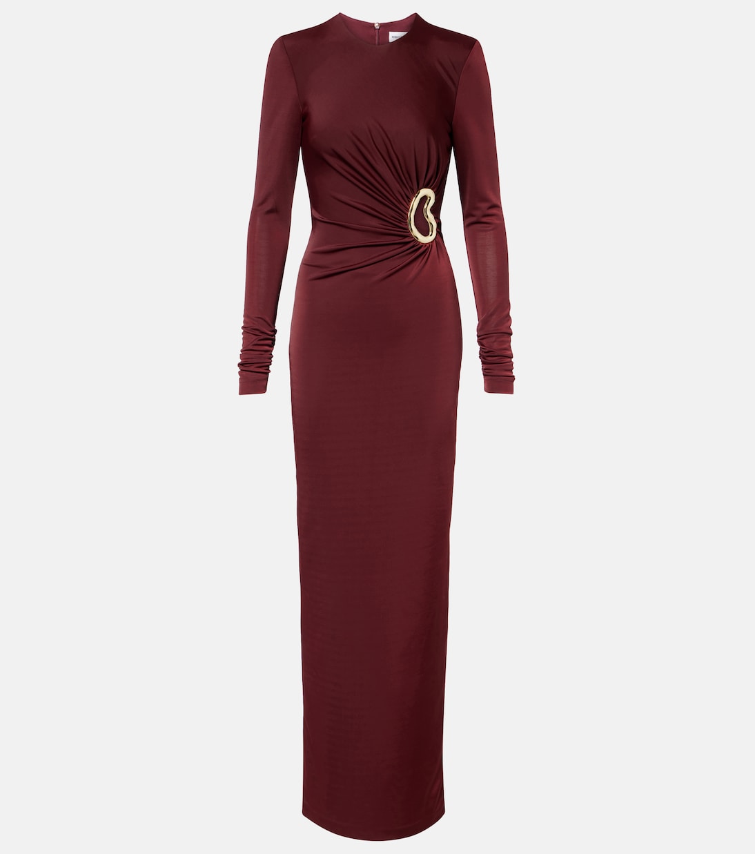 

Платье Миша из джерси с отделкой и сборками Rebecca Vallance, Wine