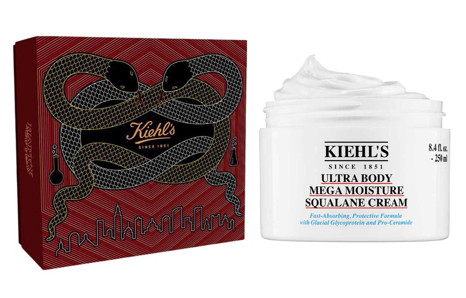 

Крем для лица keyanshi new year limited high hydrating shark oil body box stress relief repairing 250ml Kiehl's