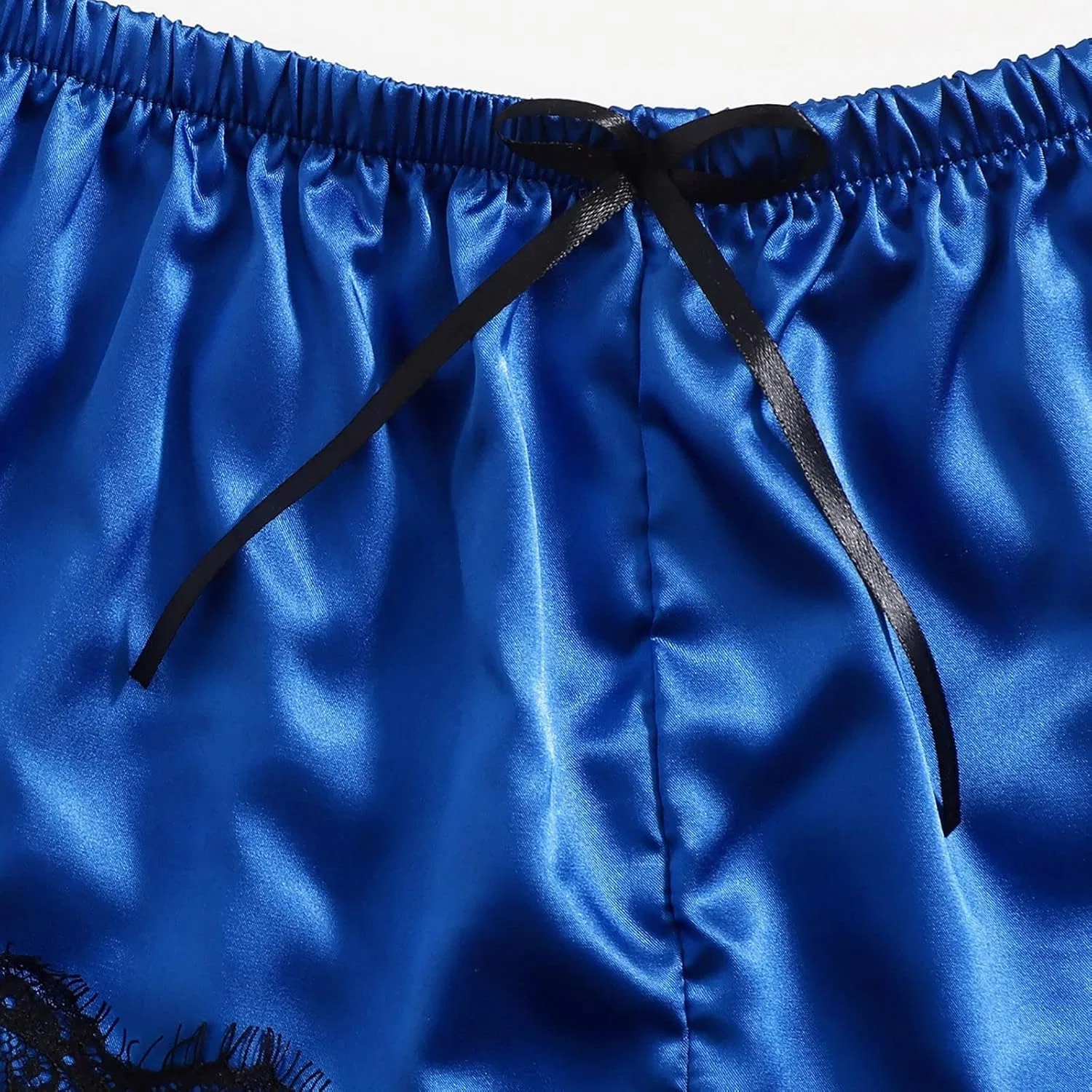 Комплект пижамы Silk Satin, Blue — фото 4