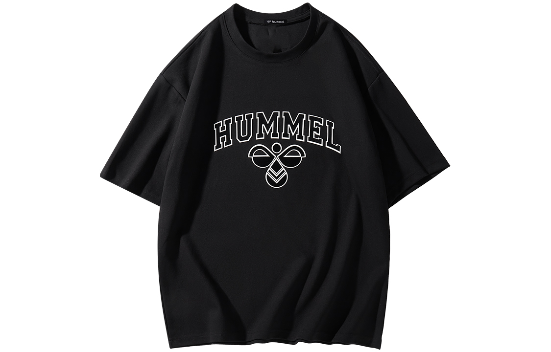 

Футболка Unisex Hummel с рукавом дроп-шоулдер, фиолетовая