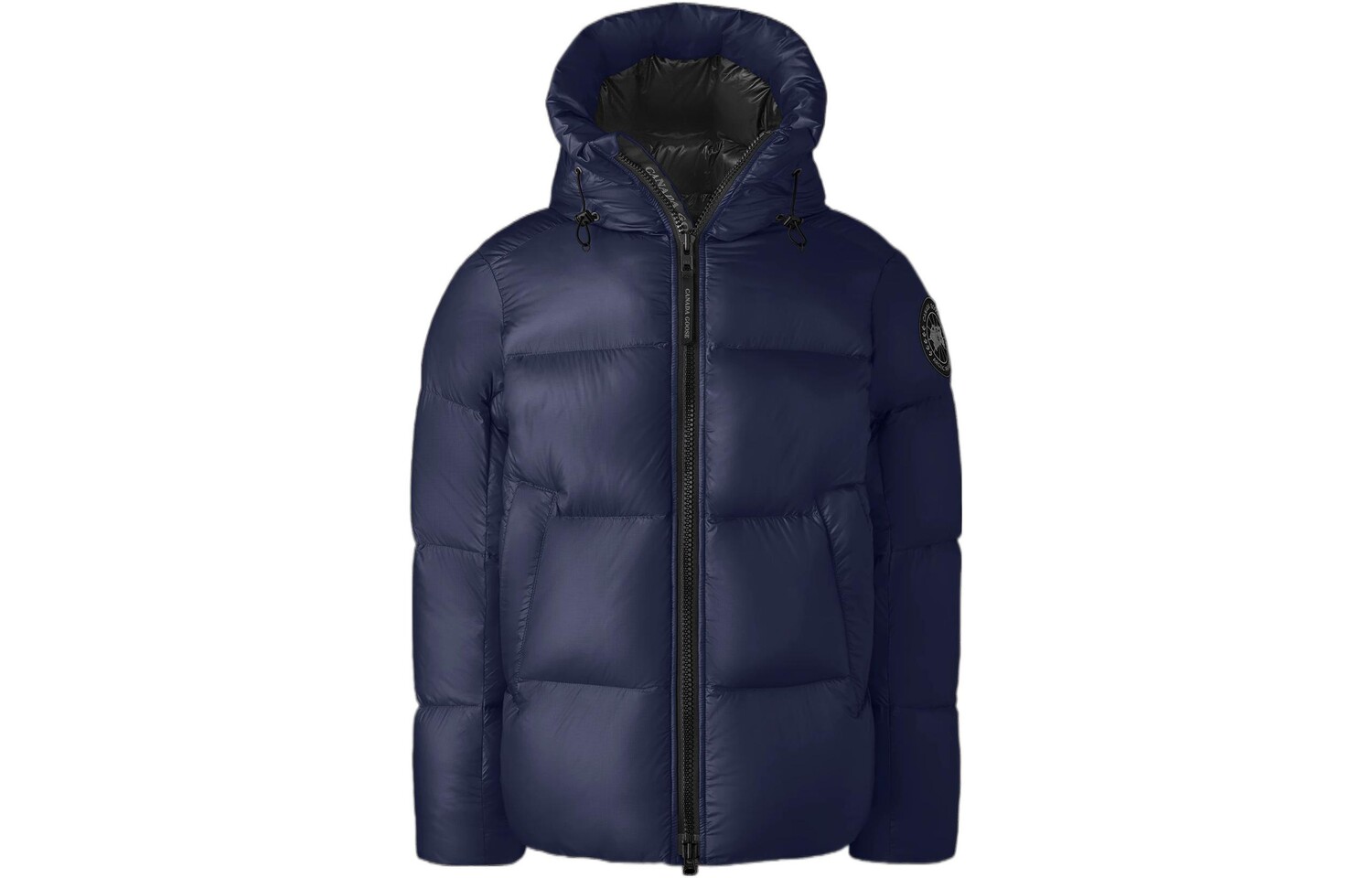 

Мужской пуховик Canada Goose, темно-синий