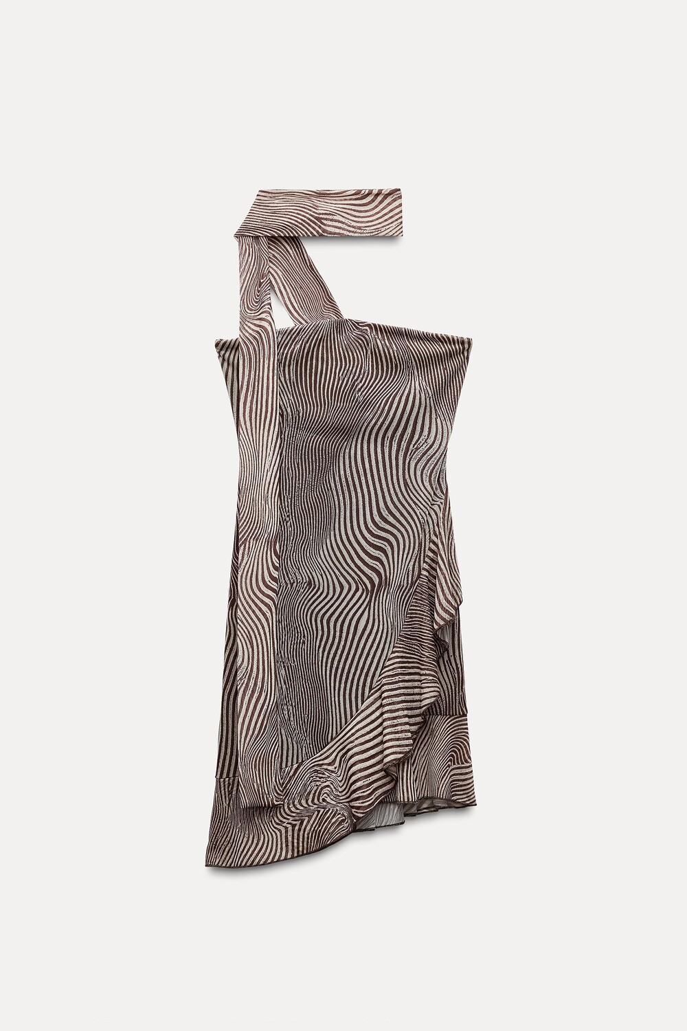 

Платье Zara Animal Print Tulle Slip, леопардовый принт