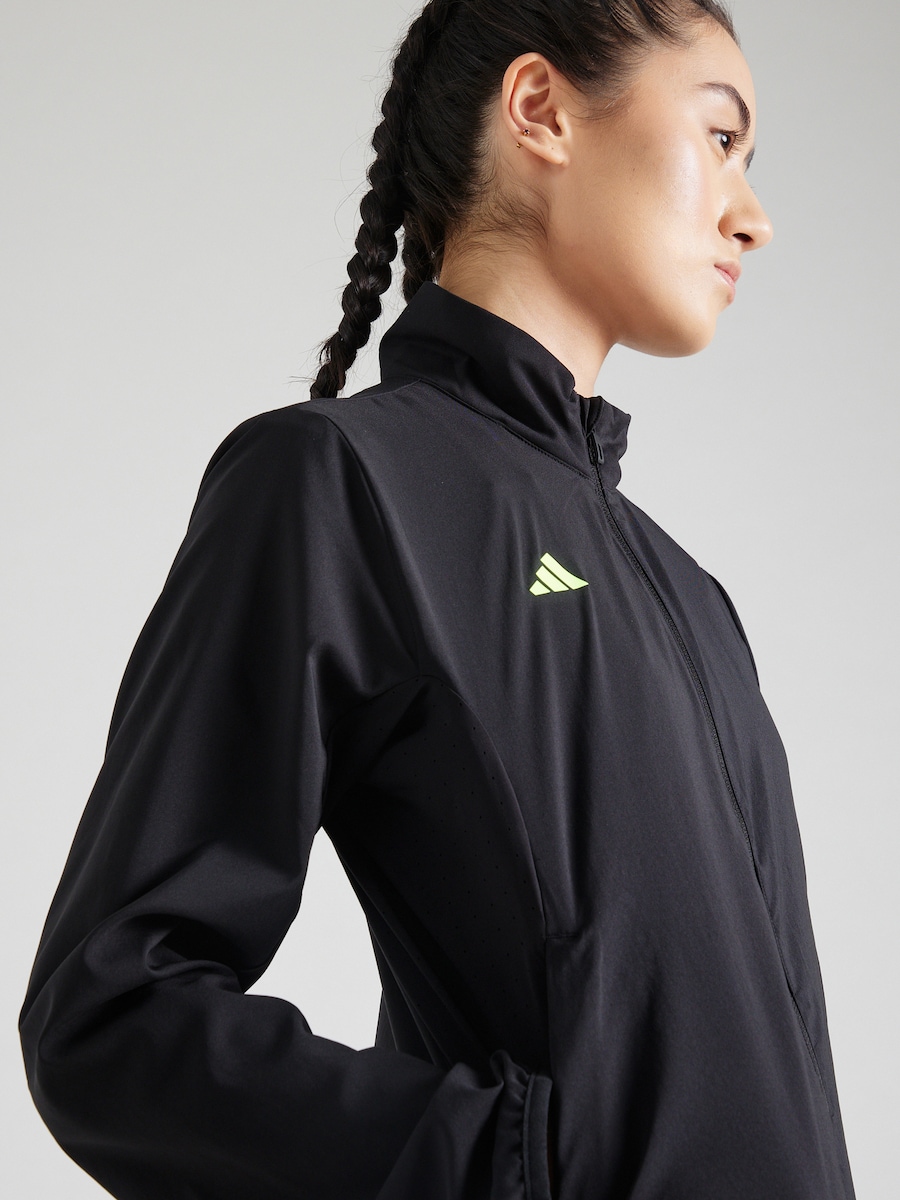 Спортивная куртка ADIDAS PERFORMANCE Adizero Essentials, черный — фото 2