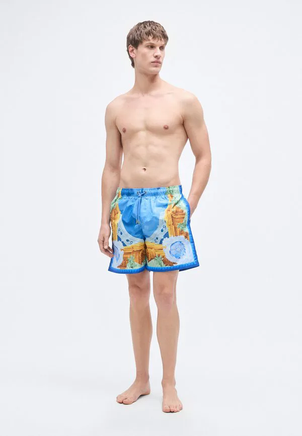 Плавательные шорты swim golfo affresco с принтом Versace, Multicolor — фото 2