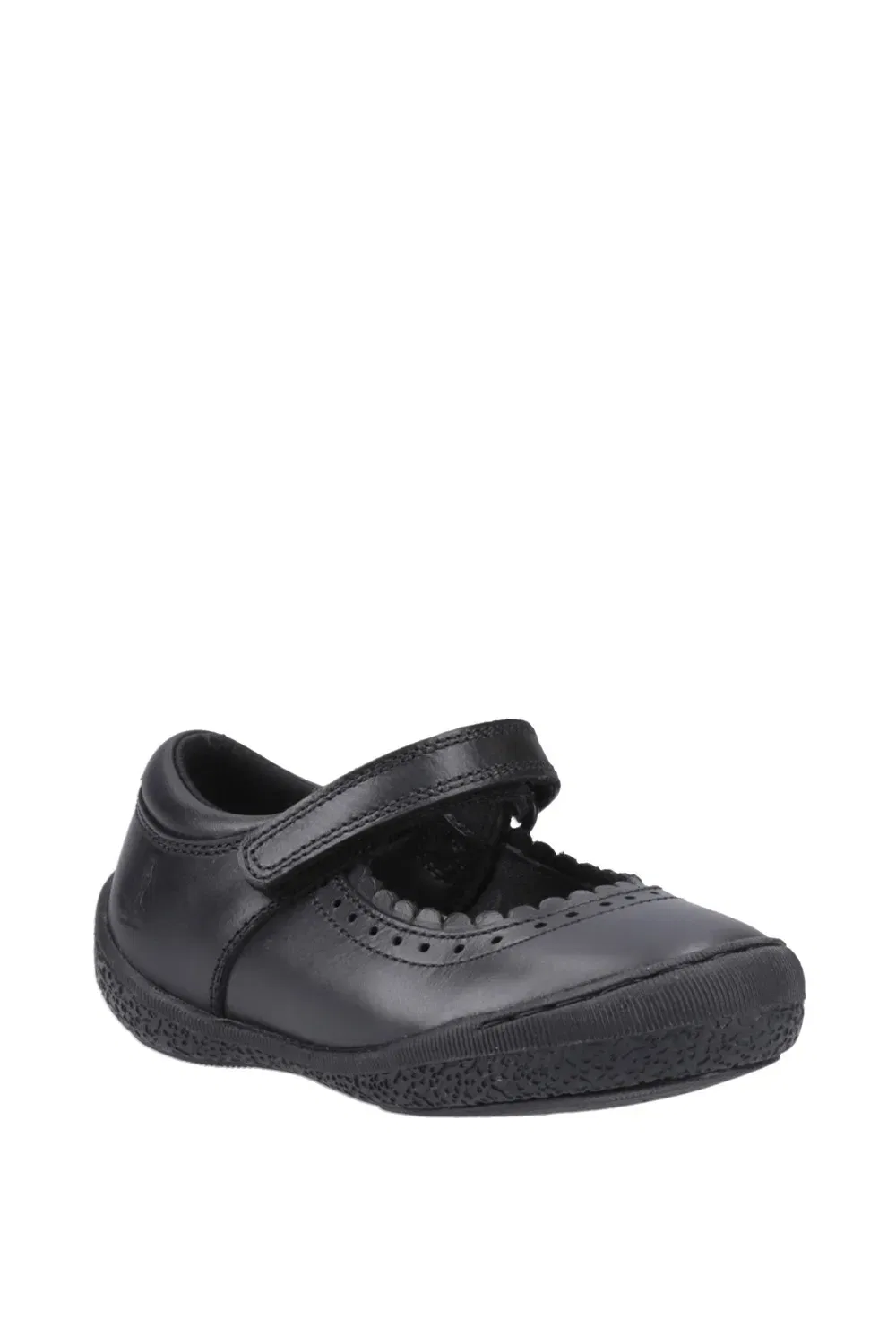 Туфли для девочек с патентованной кожей Hush Puppies, черный