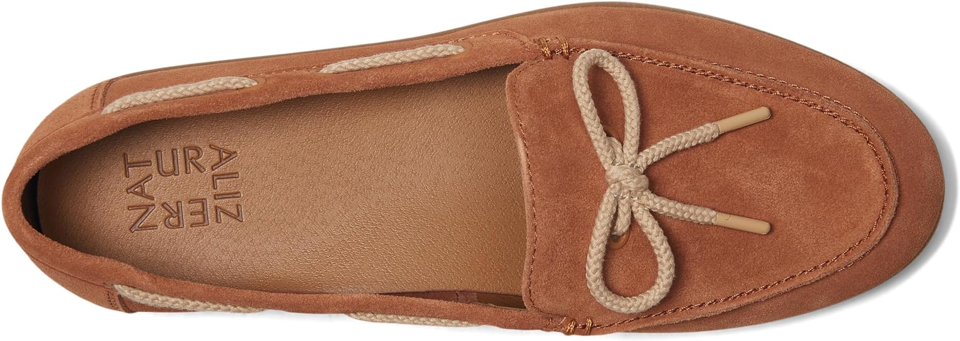 Лоферы Naturalizer Keelboat, English Tea Brown Suede — фото 2
