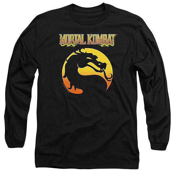 

Футболка с длинным рукавом Mortal Kombat Klassic Logo Licensed Character